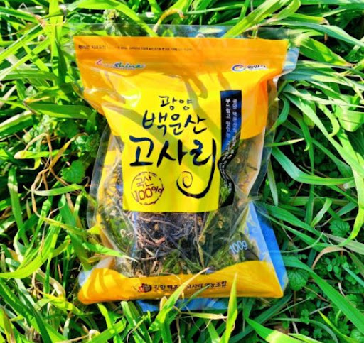 백운산 생고사리 300g: 자연의 신선함을 그대로